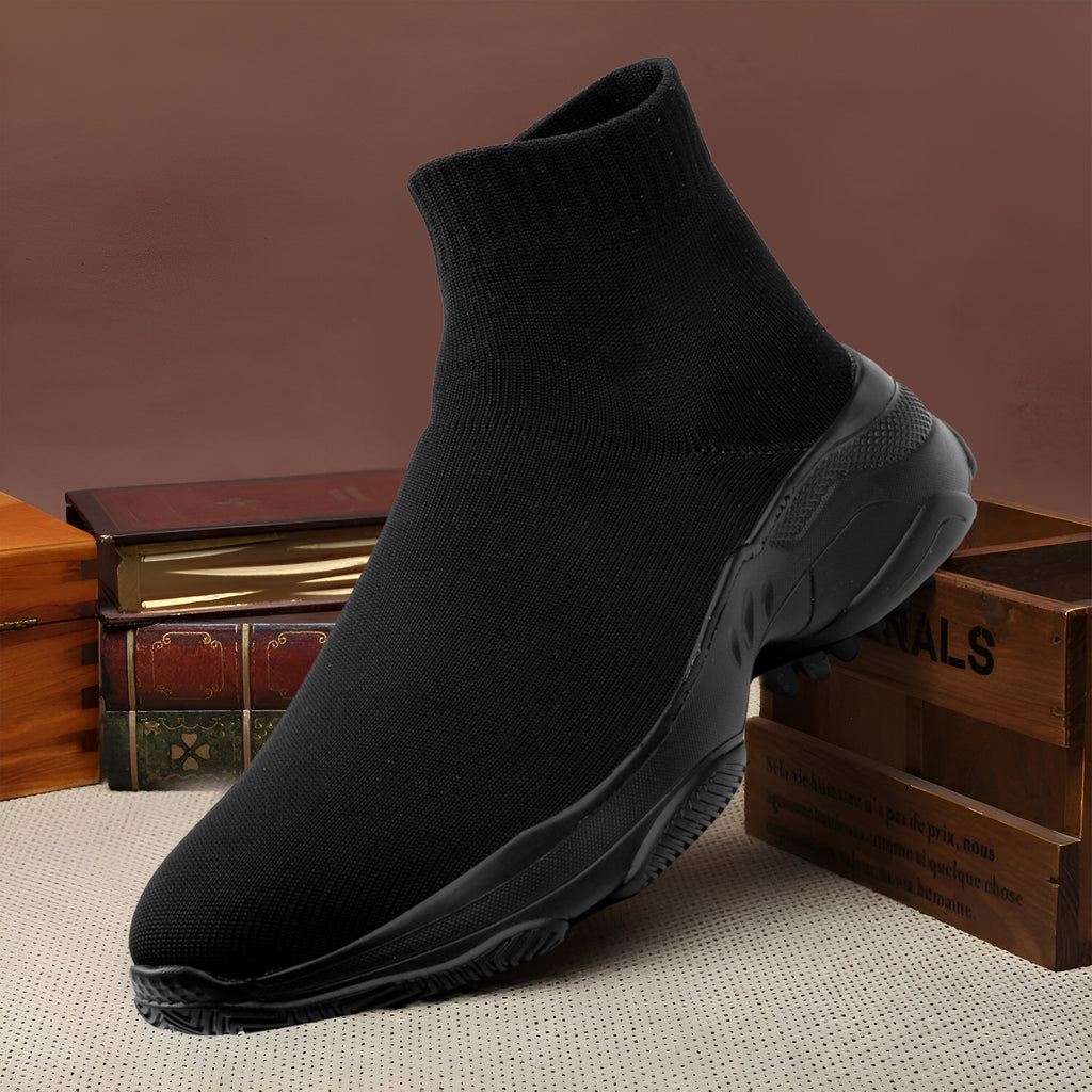 Baxxico Mens Lightweight Sock Shoes  Ultra Comfortable Slip On Sneakers