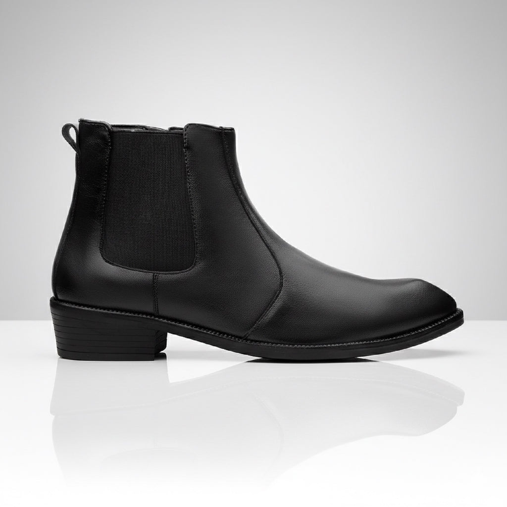 BAXXICO Mens Classic Elevator Boots Height Increase 2 Inches