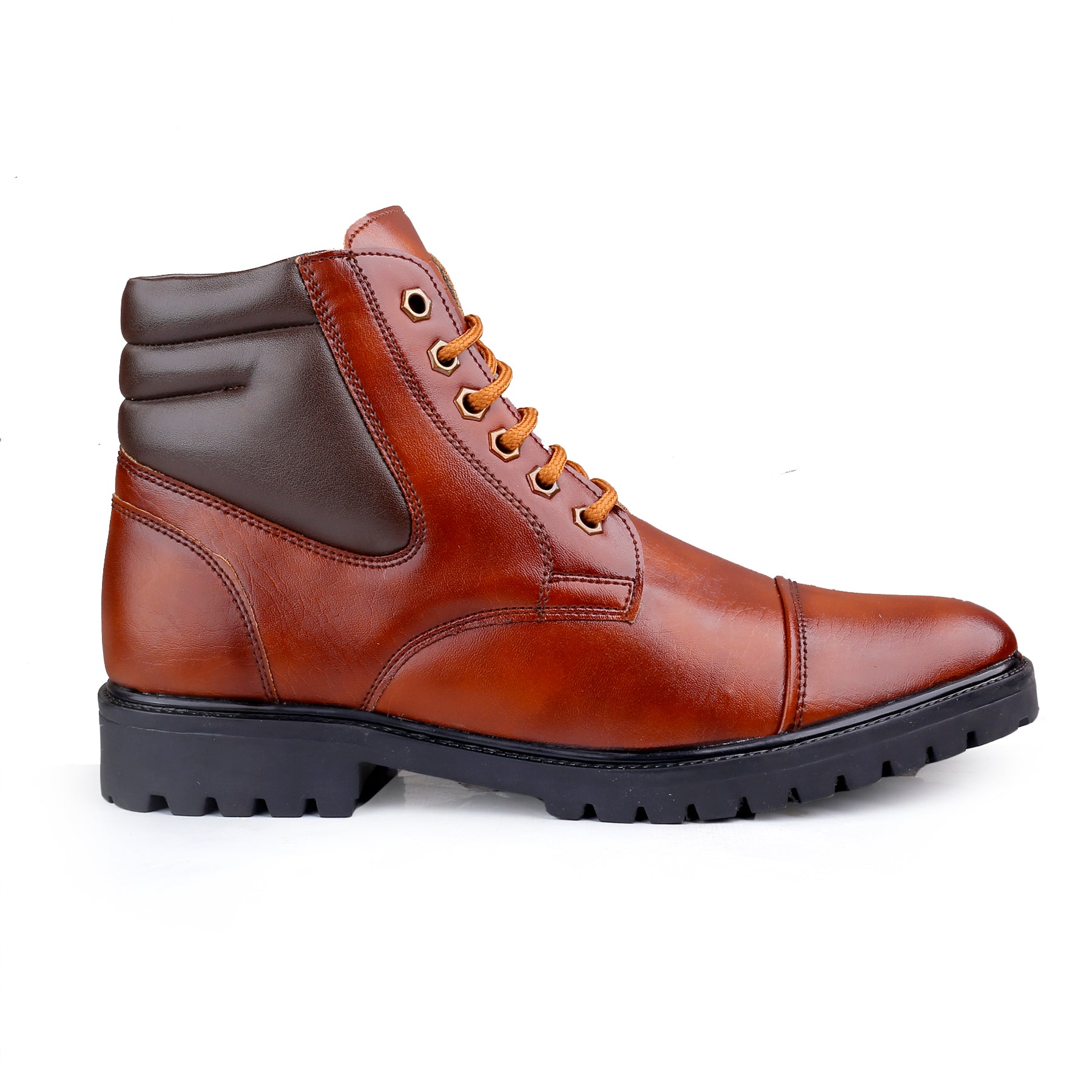 Baxxico Lace-up Ankle Stylish Boots for Men