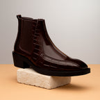 BAXXICO Mens Premium faux leather boots for dailywear