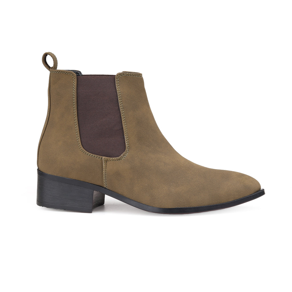 BAXXICO Smart Casual Mens Boots with 4.5cm Heel Height