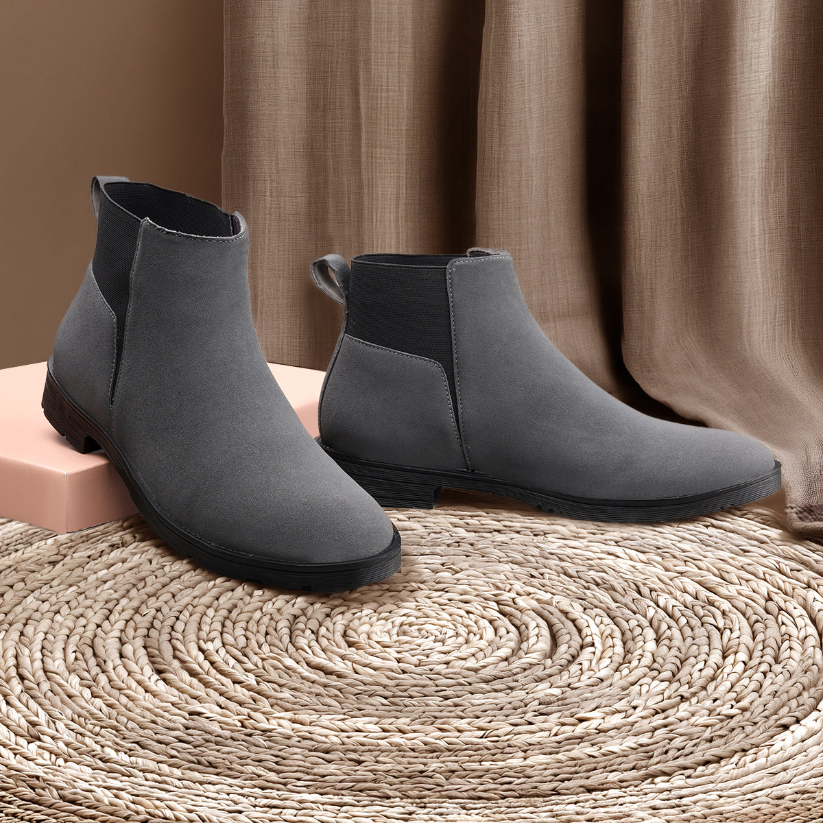 BAXXICO Mens Chelsea Boots Clean Lines Confident Style