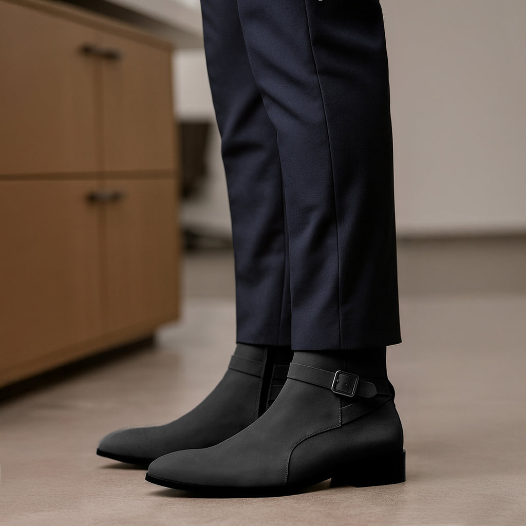 BAXXICO Mens Elevation Plus Confidence Boots 4.5 cm Lift