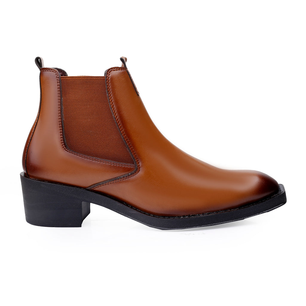 BAXXICO Mens 2 Inches Stylish Height Lifting Boots