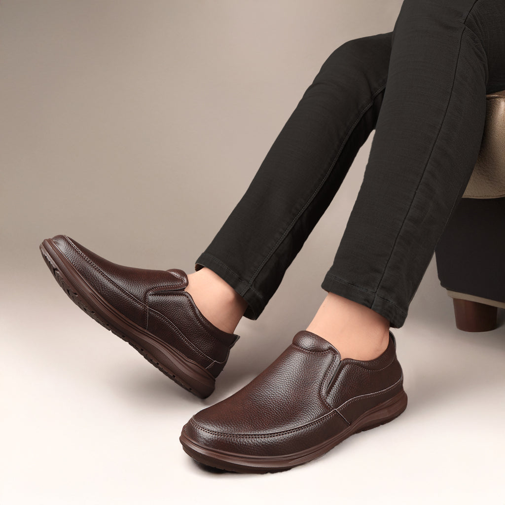 BAXXICO Mens Premium Comfort Slip On Shoes