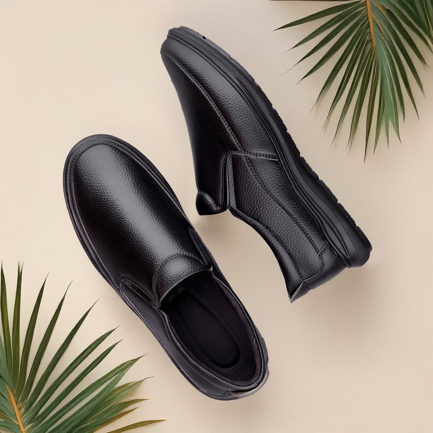 BAXXICO Mens Premium Comfort Slip On Shoes