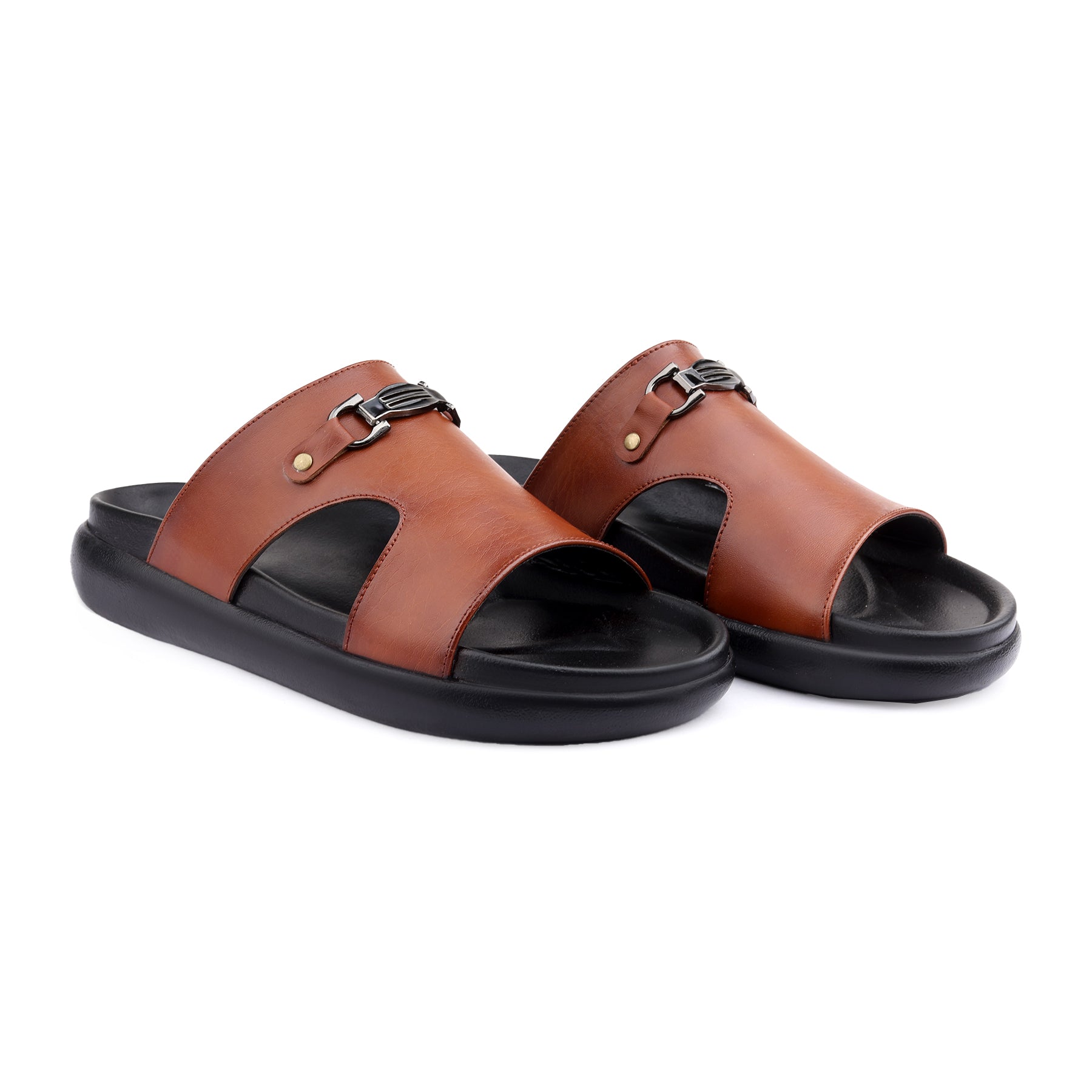 BAXXICO Mens Premium Comfort Slide Sandals with Lightweight