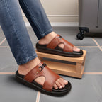 BAXXICO Mens Premium Comfort Slide Sandals with Lightweight