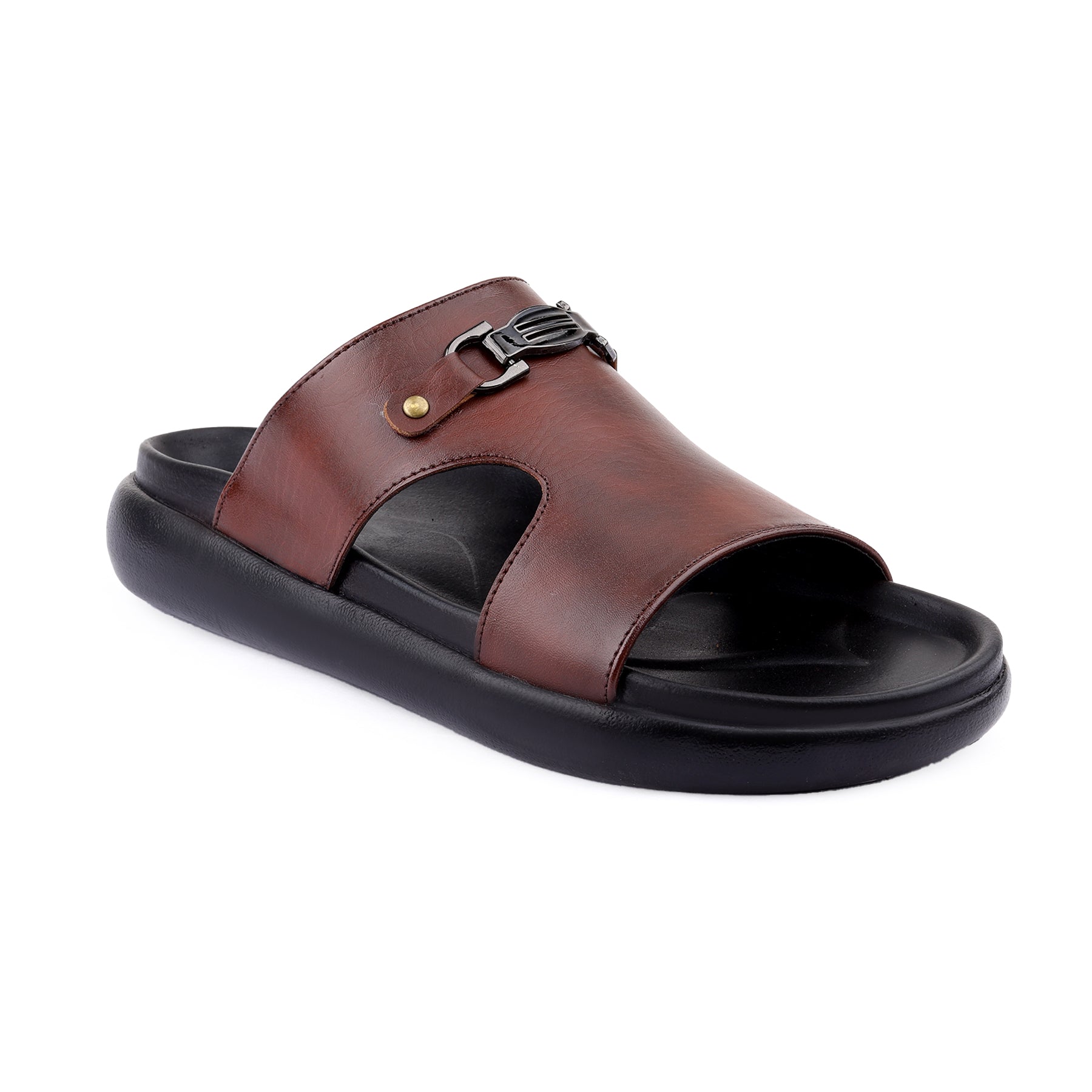 BAXXICO Mens Premium Comfort Slide Sandals with Lightweight