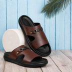BAXXICO Mens Premium Comfort Slide Sandals with Lightweight