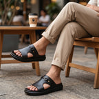 BAXXICO Mens Premium Comfort Slide Sandals with Lightweight