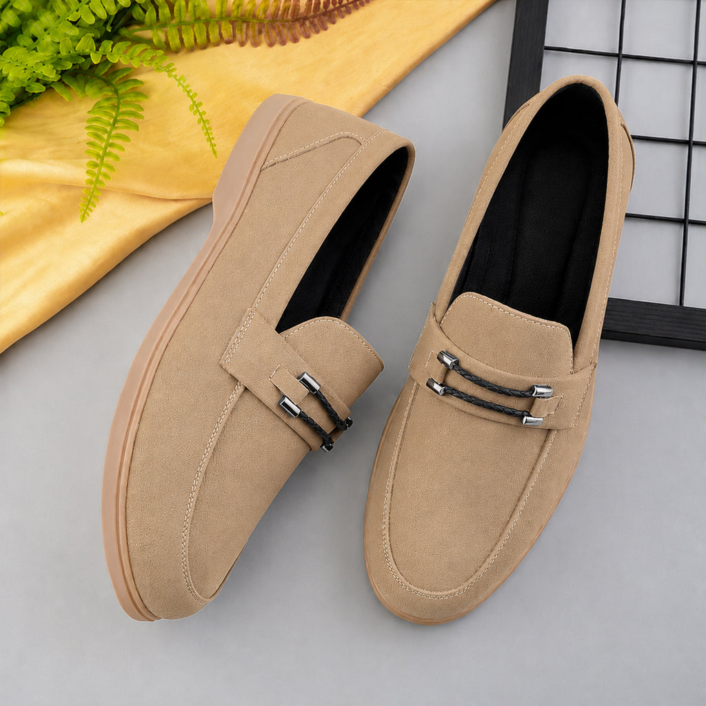 BAXXICO Mens Smart Comfort Slip On Shoes for All Day Wear