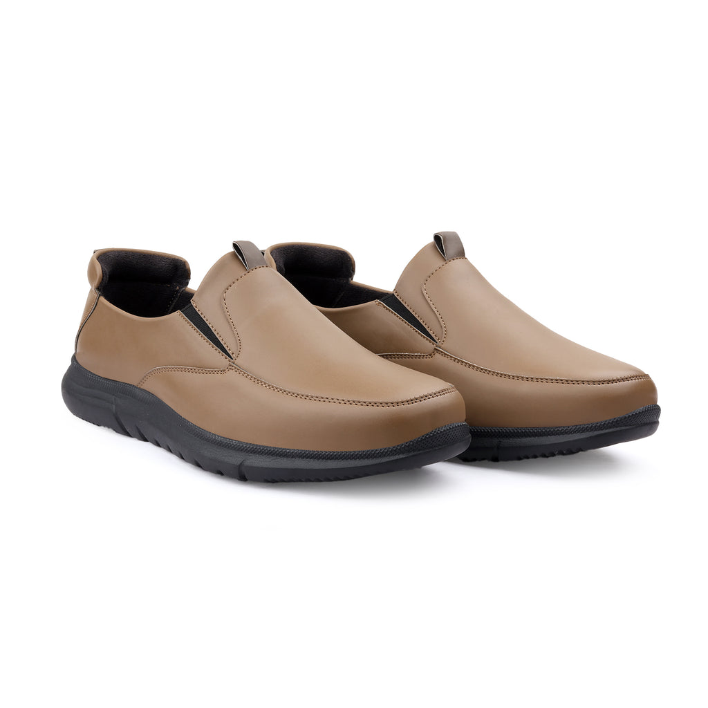 BAXXICO Mens Smart Comfort Slip On Shoes for All Day Wear