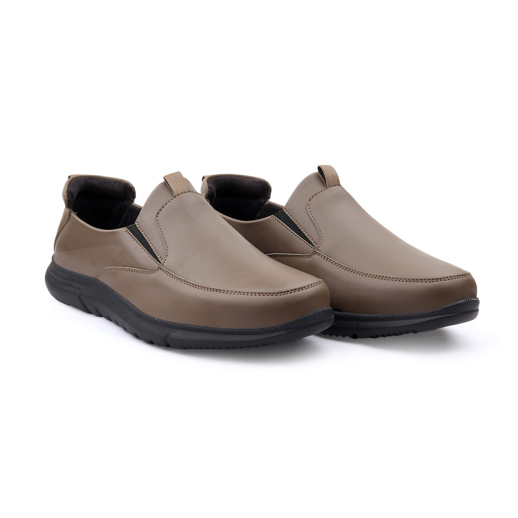 BAXXICO Mens Smart Comfort Slip On Shoes for All Day Wear