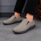 BAXXICO Mens Smart Comfort Slip On Shoes for All Day Wear