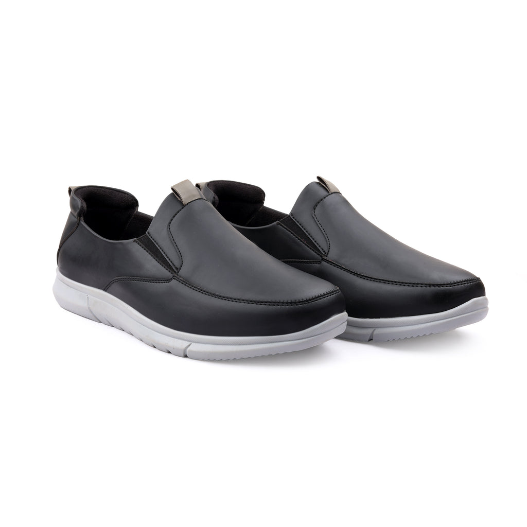 BAXXICO Mens Smart Comfort Slip On Shoes for All Day Wear