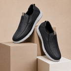 BAXXICO Mens Smart Comfort Slip On Shoes for All Day Wear