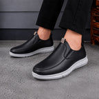 BAXXICO Mens Smart Comfort Slip On Shoes for All Day Wear