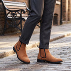 BAXXICO Mens Premium Chelsea Boots Classic Slip On Smart Casual