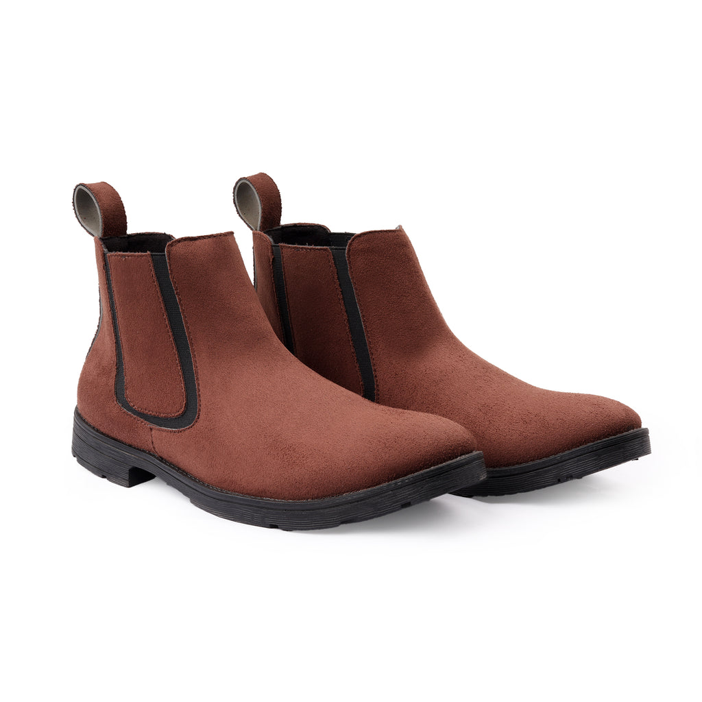 Baxxico Mens Premium Chelsea Boots Classic Slip On Smart Casual