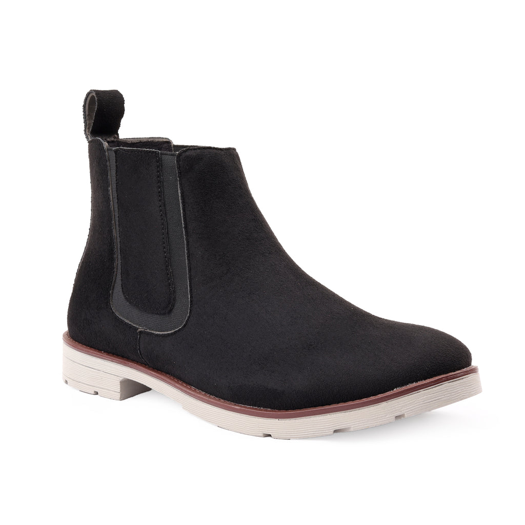 Baxxico Mens Premium Chelsea Boots Classic Slip On Smart Casual