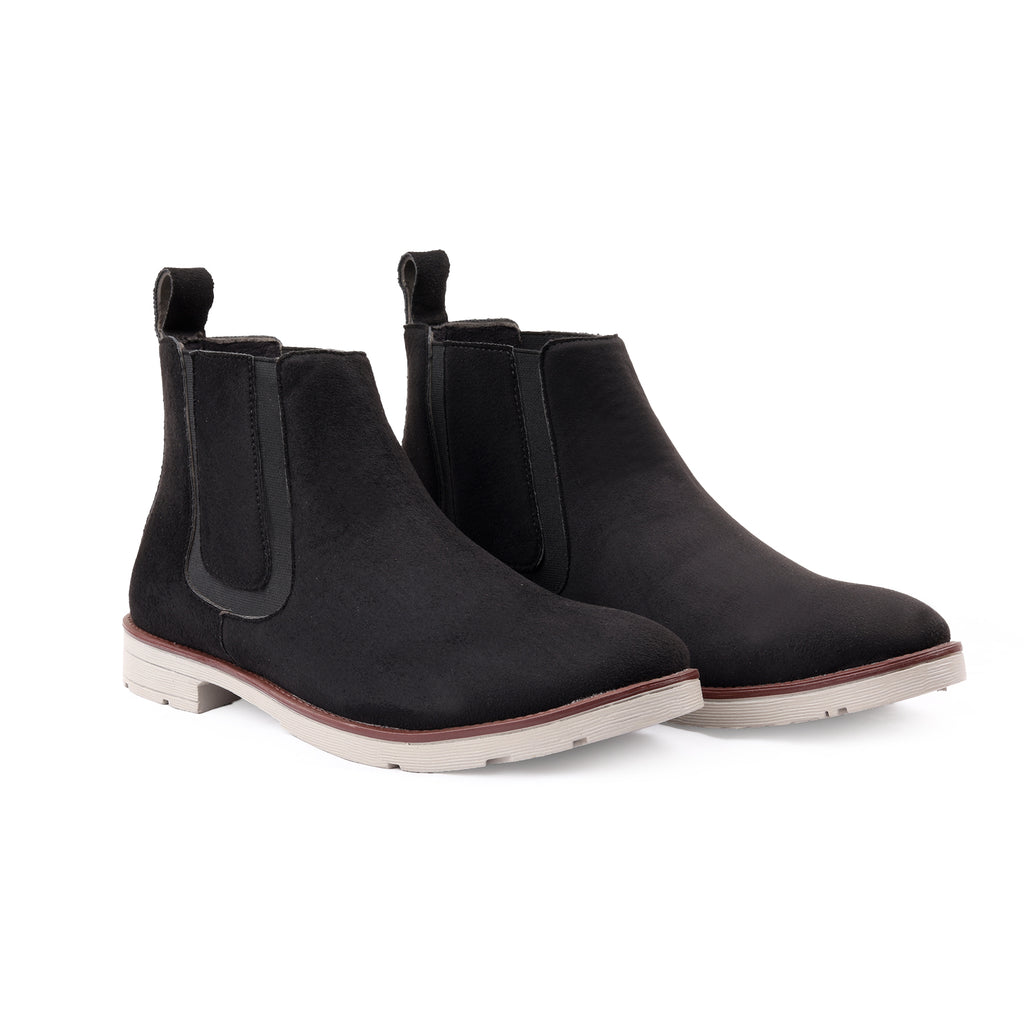 Baxxico Mens Premium Chelsea Boots Classic Slip On Smart Casual