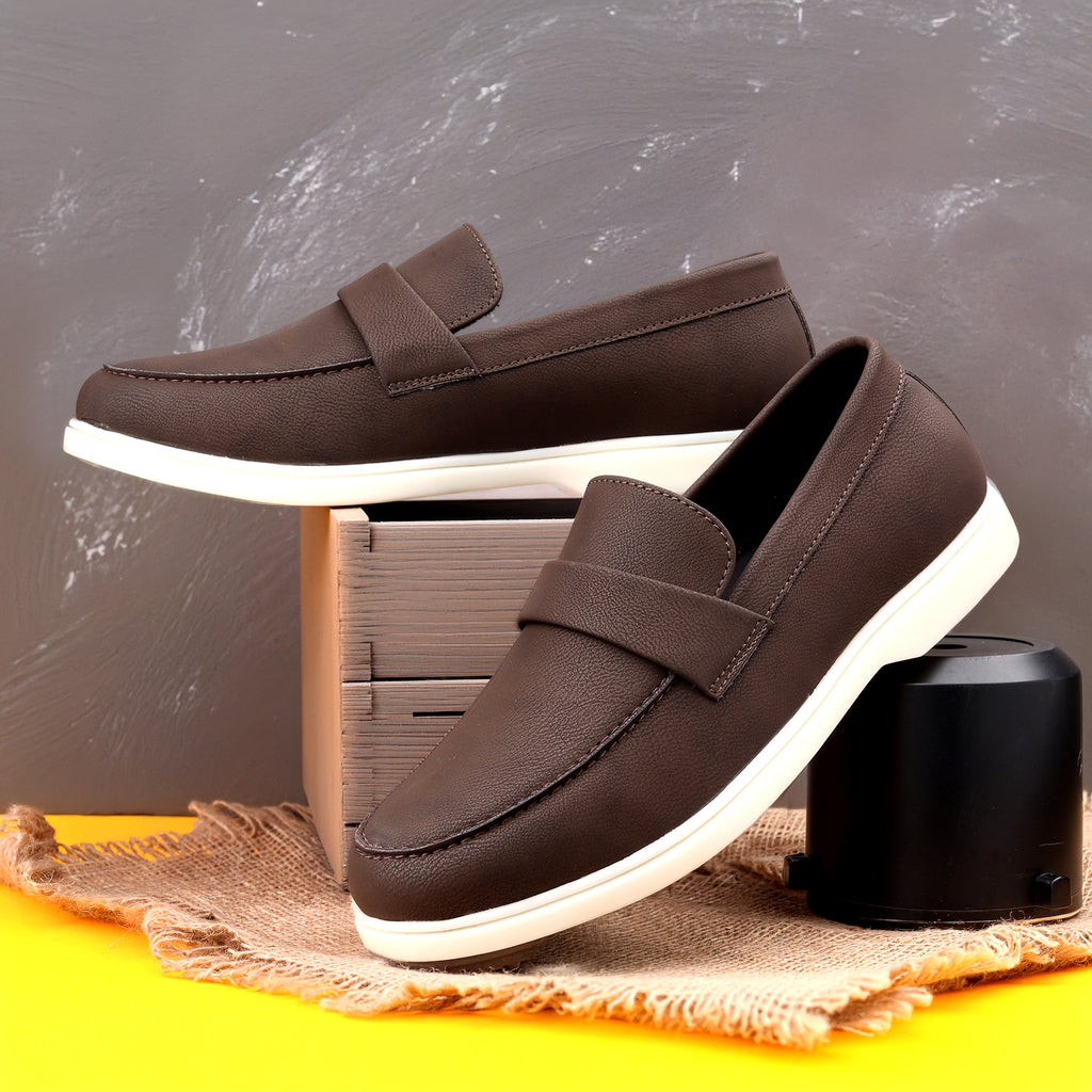 BAXXICO Premium Casual Loafers for Men Smart Look Slip On Footwear