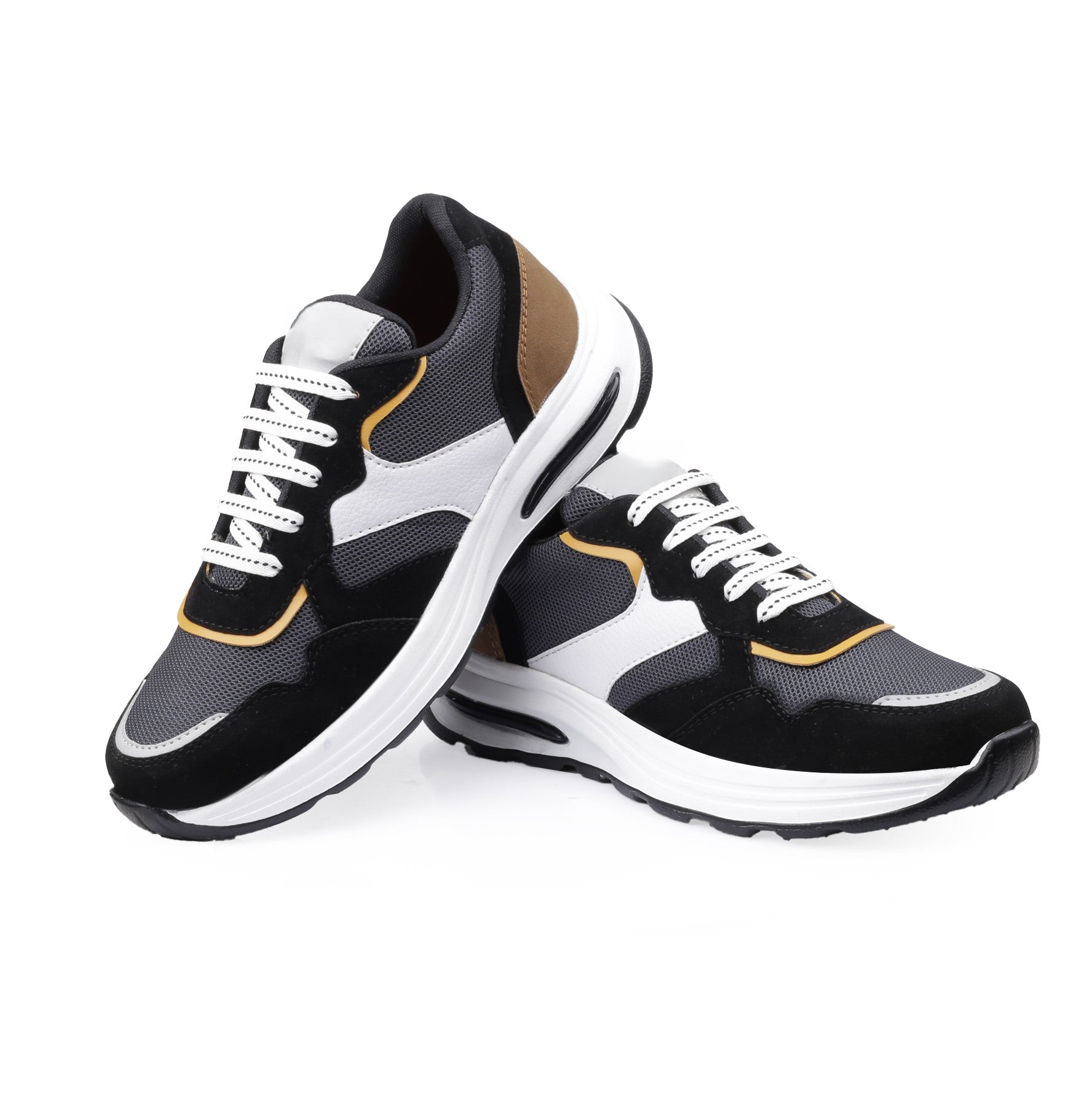 Baxxico Mens Height Increasing Slip-on Shoes