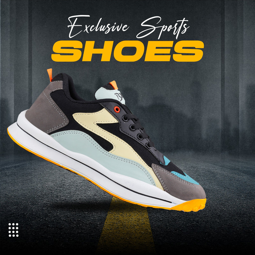 Baxxico New Latest Mens Trendiest Light Weight Sports Running And Outdoor shoes