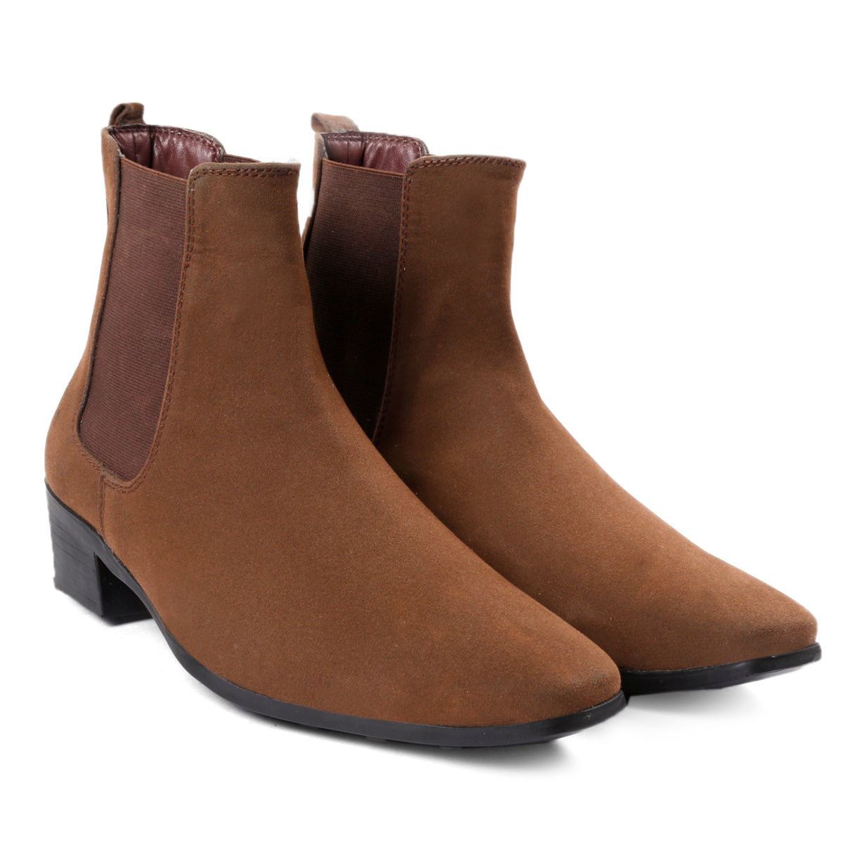 Mens Elevator Boots Stylish Height Increasing Design