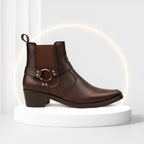BAXXICO Mens Premium and comfortable faux leather Boots