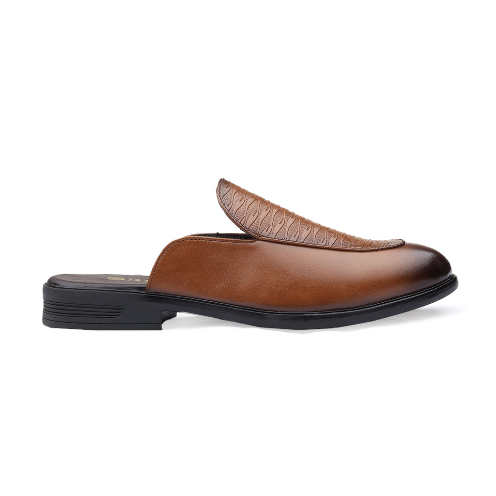 BAXXICO Luxury Slip On Mule Shoes for Smart Casual & Party Looks