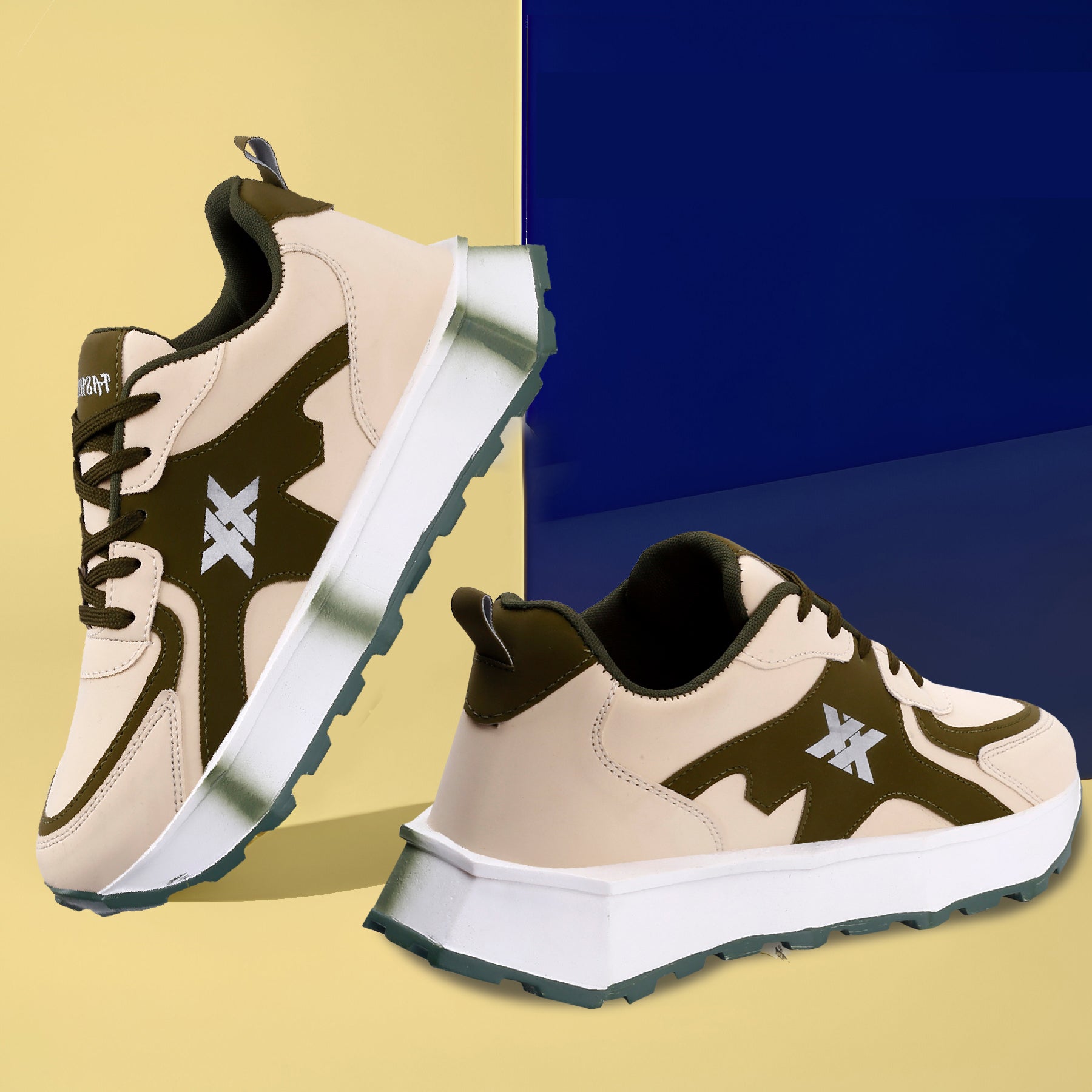 Baxxico High-end Fashionable Sole Lace up Designer Casual Shoes for Men