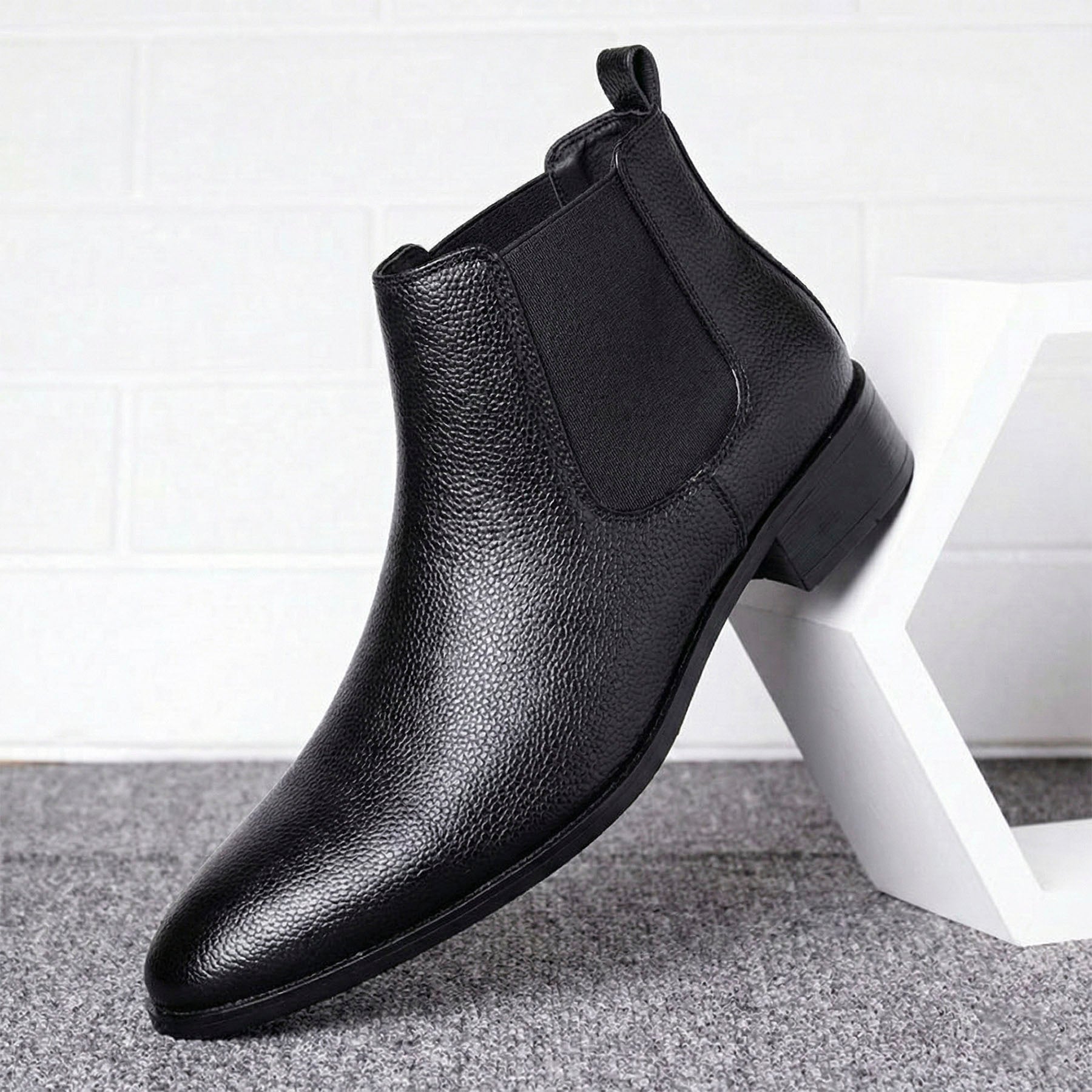 BAXXICO Mens Height Boost Boots 4.5CM Stylish & Comfortable
