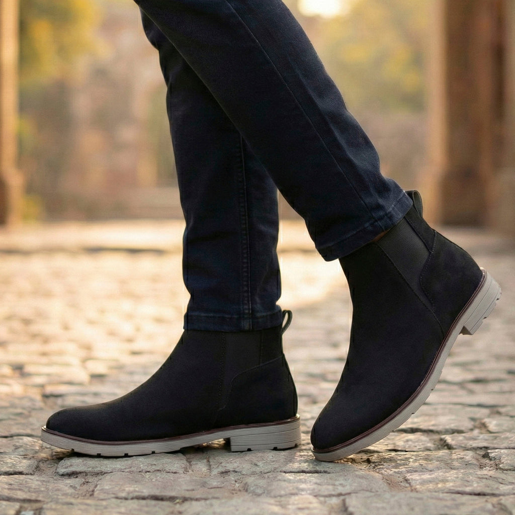 BAXXICO Mens Chelsea Boots Clean Lines Confident Style