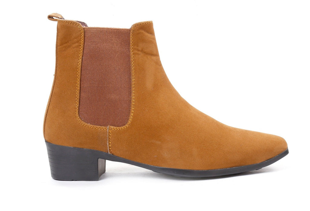 Mens Elevator Boots Stylish Height Increasing Design