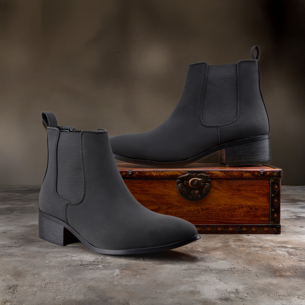 BAXXICO Smart Casual Mens Boots with 4.5cm Heel Height