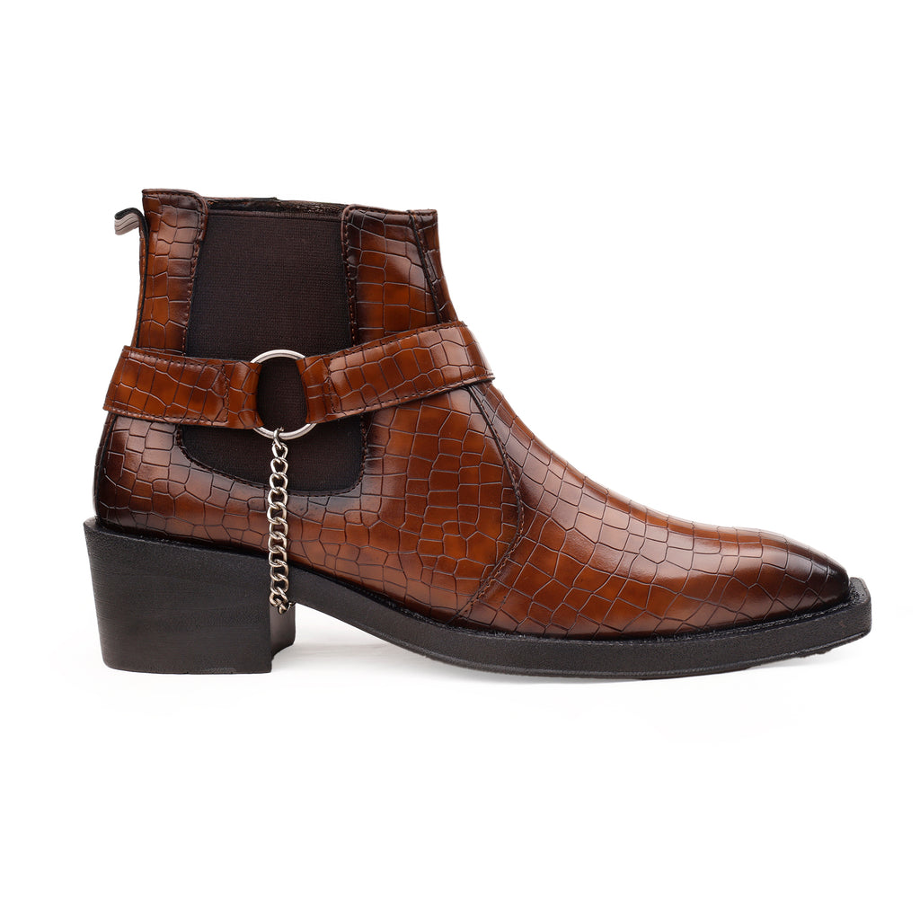 BAXXICO Mens HiddenLift Boots 5-6 CM Elevation