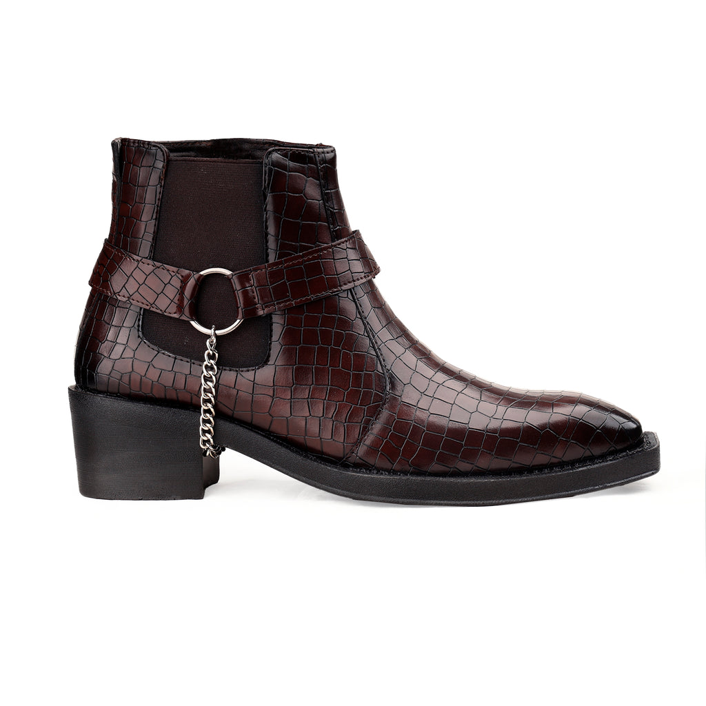 BAXXICO Mens HiddenLift Boots 5-6 CM Elevation