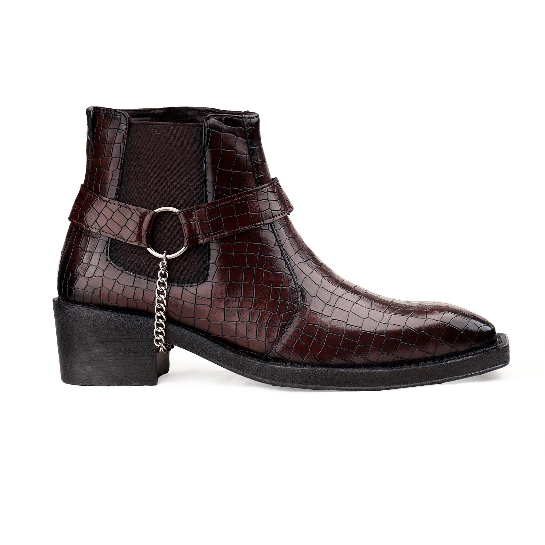 BAXXICO Mens HiddenLift Boots 5-6 CM Elevation