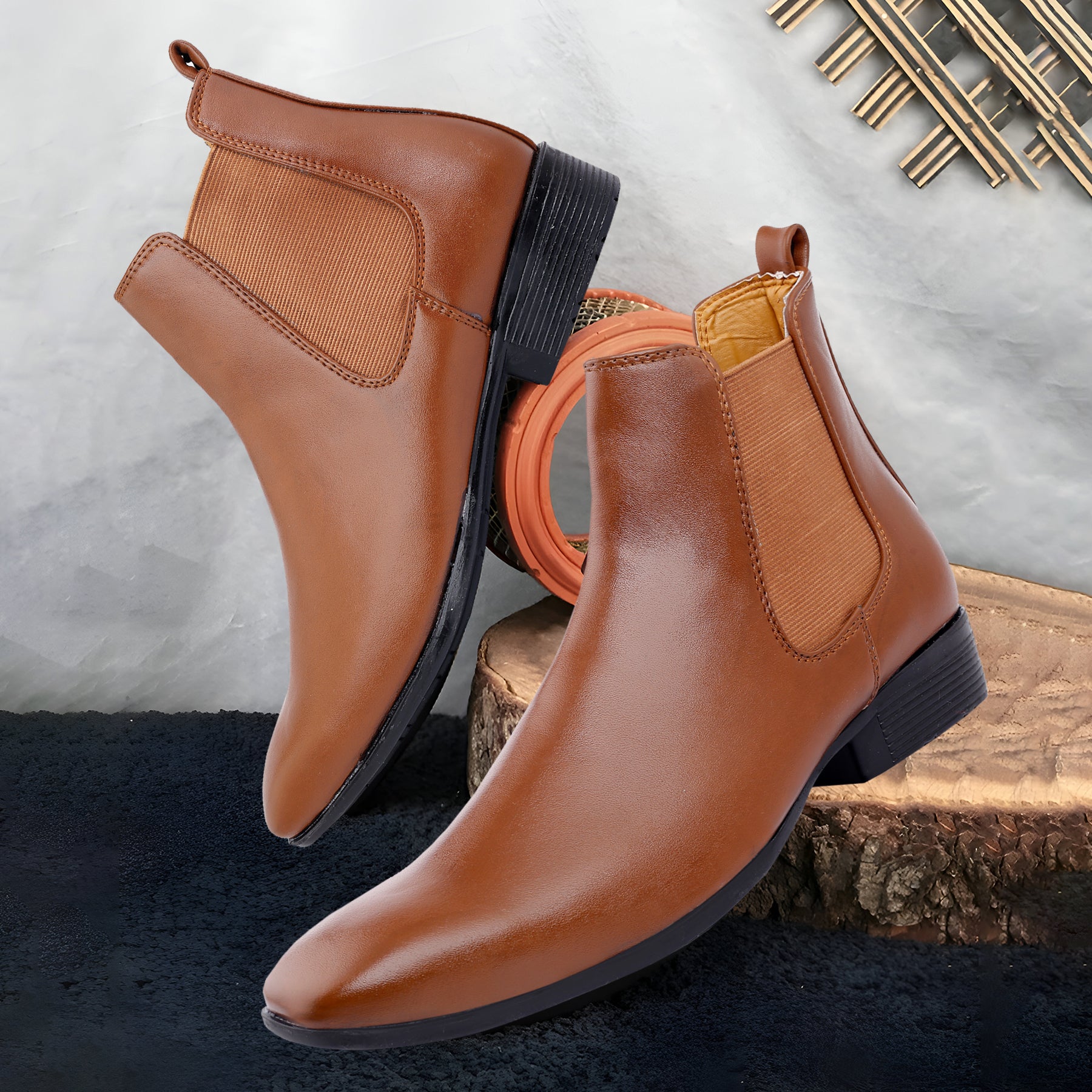 BAXXICO High end Fashionable Chelsea Boots for Men
