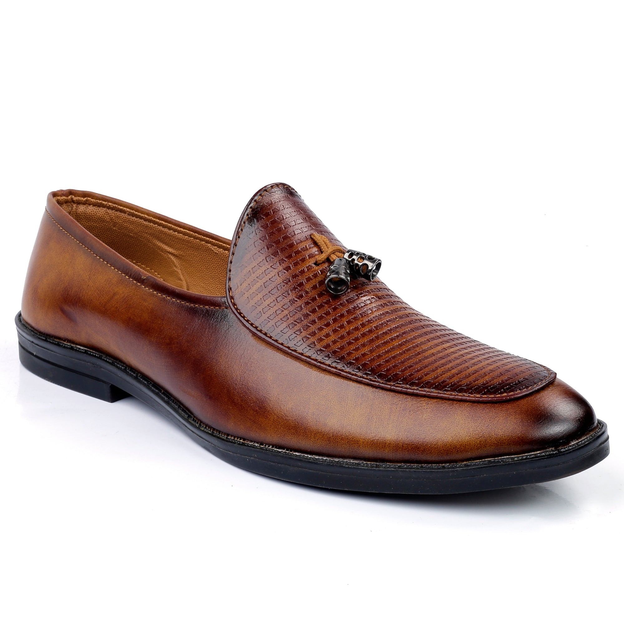 Baxxico Party Wear Premium Range Tassel Formal Slip ons for Men