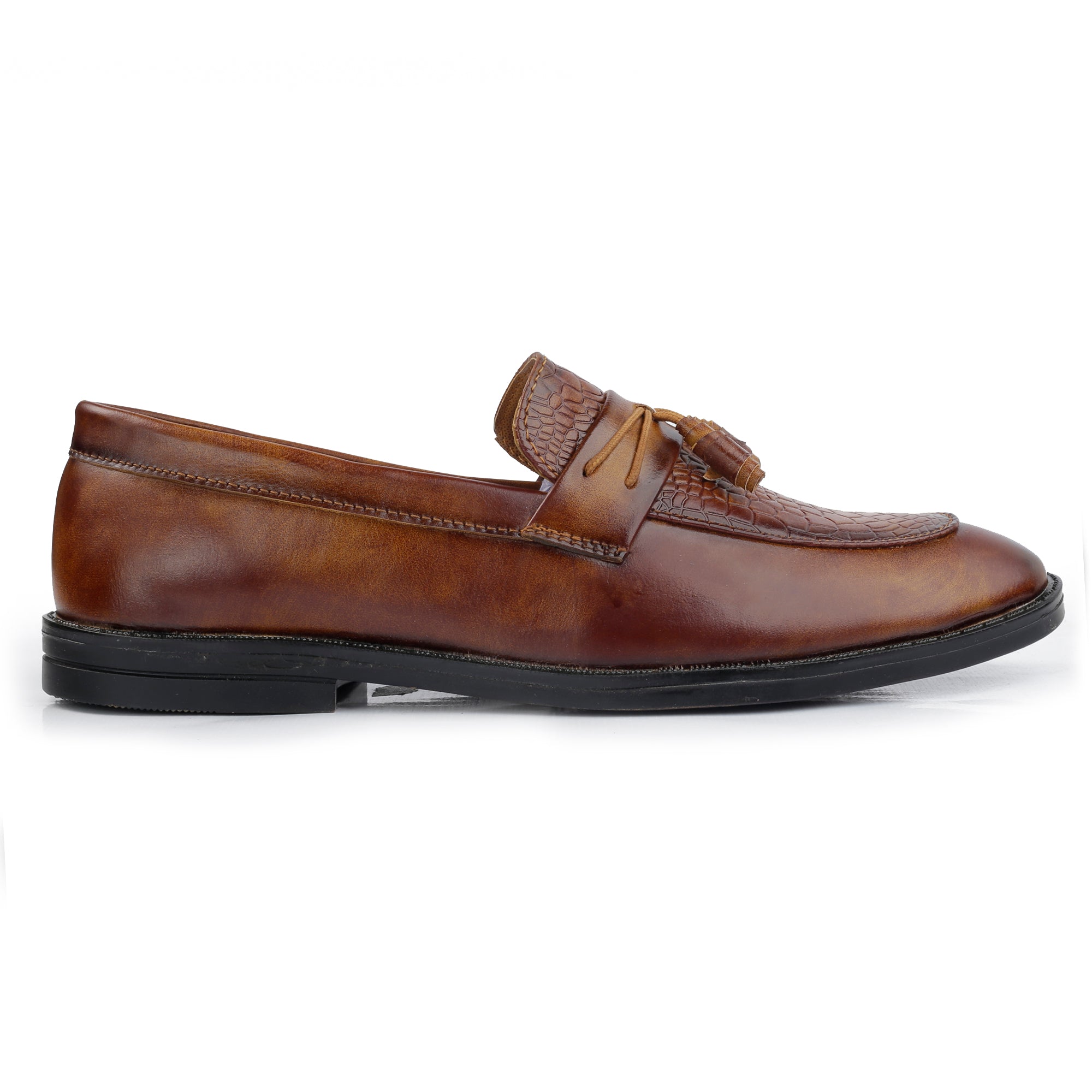 Baxxico Party Wear Premium Range Tassel Formal Slip ons for Men