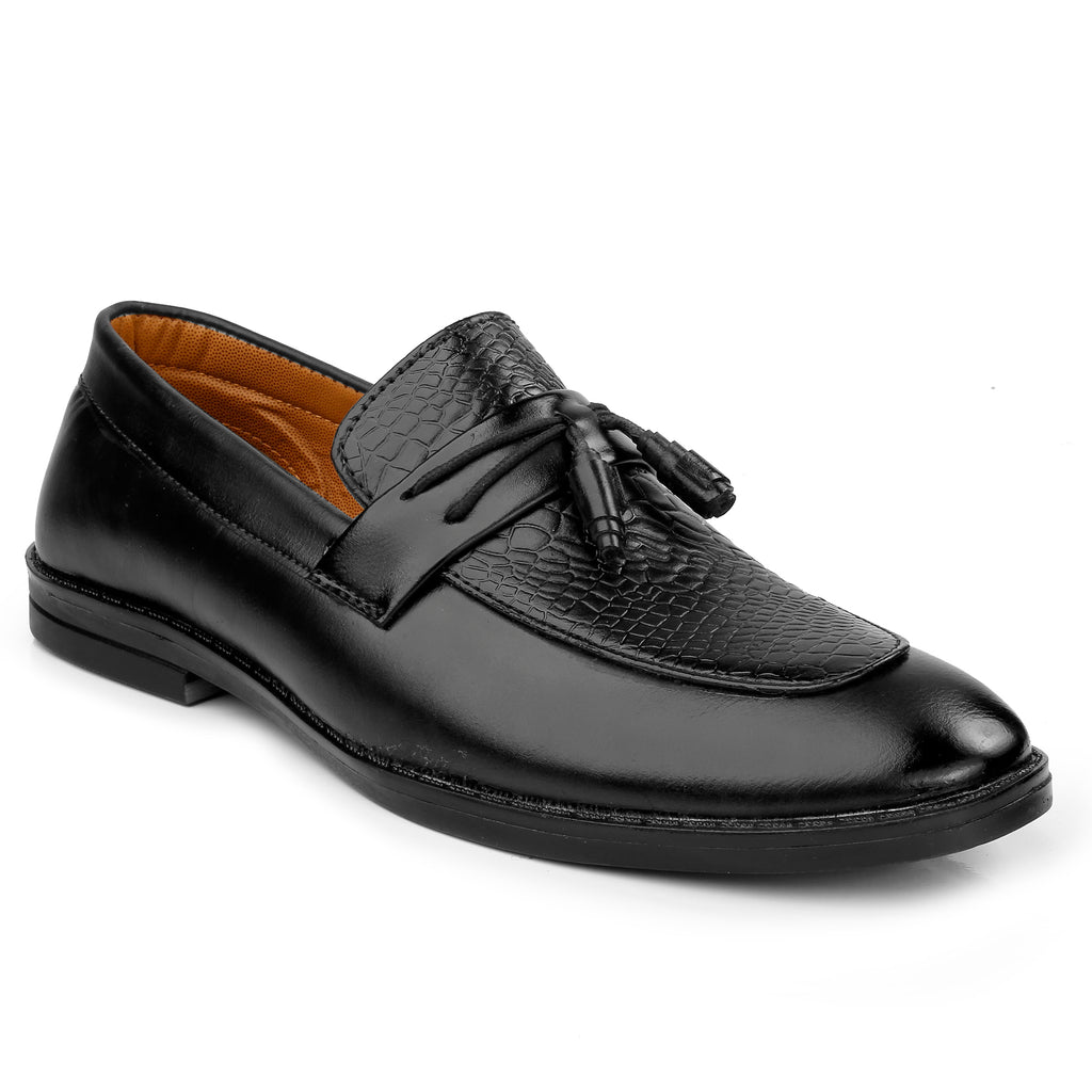 Baxxico Party Wear Premium Range Tassel Formal Slip ons for Men
