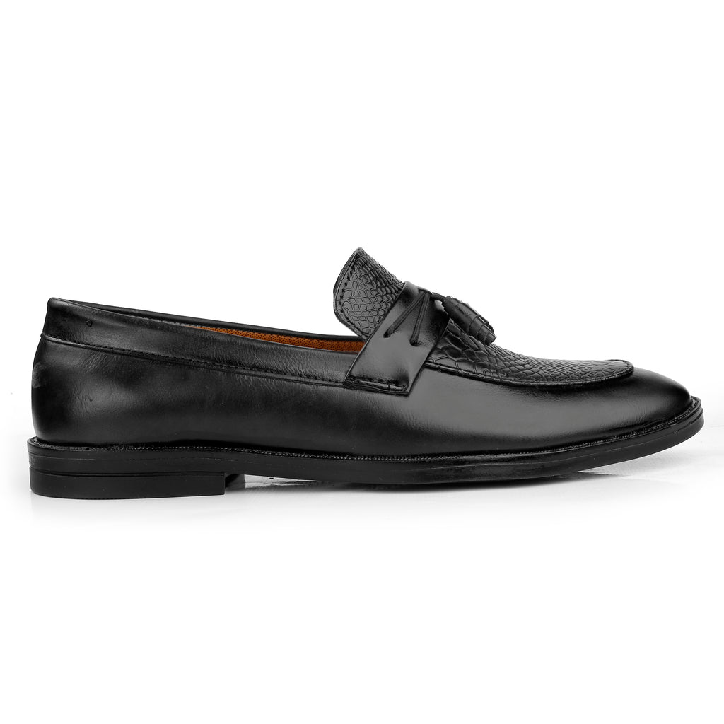 Baxxico Party Wear Premium Range Tassel Formal Slip ons for Men