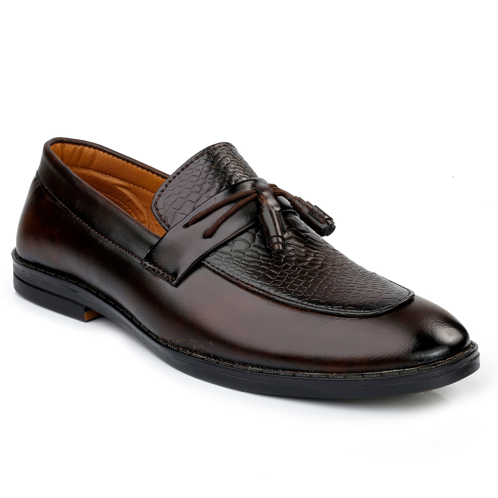 Baxxico Party Wear Premium Range Tassel Formal Slip ons for Men