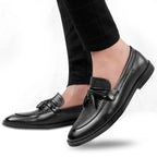 BAXXICO Party Wear Premium Range Tassel Formal Slip ons for Men
