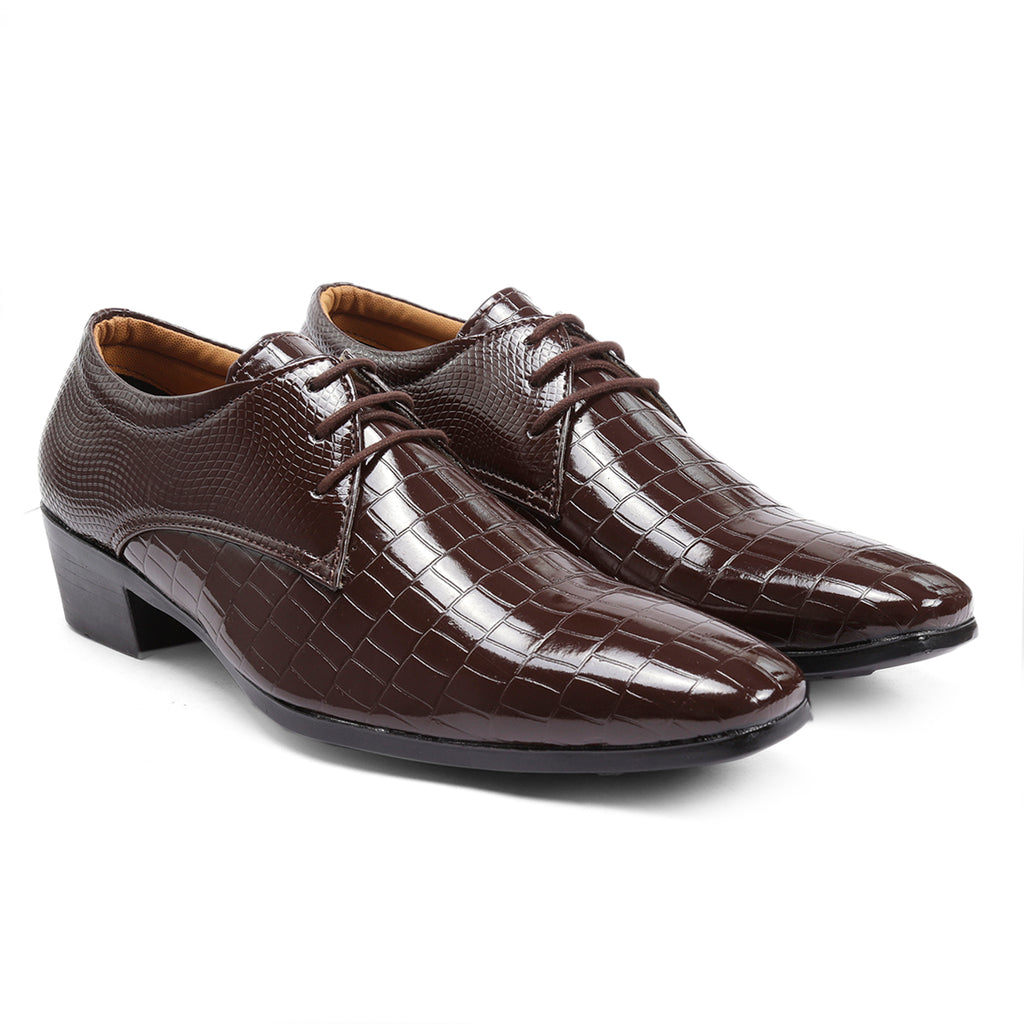 BAXXICO Party Wear Lace up Shoes For Men