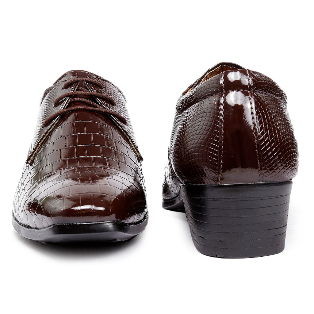 BAXXICO Party Wear Lace up Shoes For Men