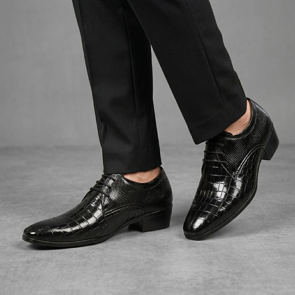 BAXXICO Party Wear Lace up Shoes For Men